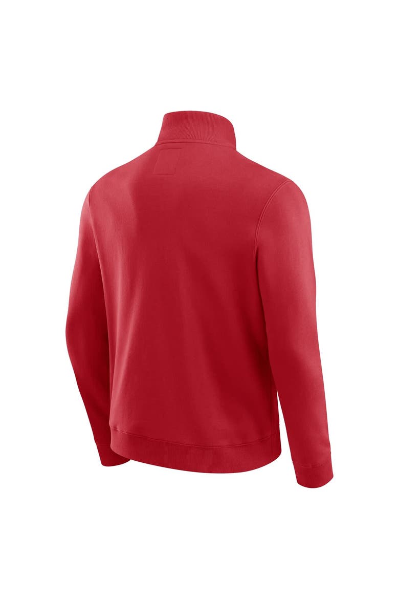 Men's Darius Rucker Collection by Fanatics Crimson Alabama Crimson Tide Quarter-Zip Pullover, Alternate, color, Crimson