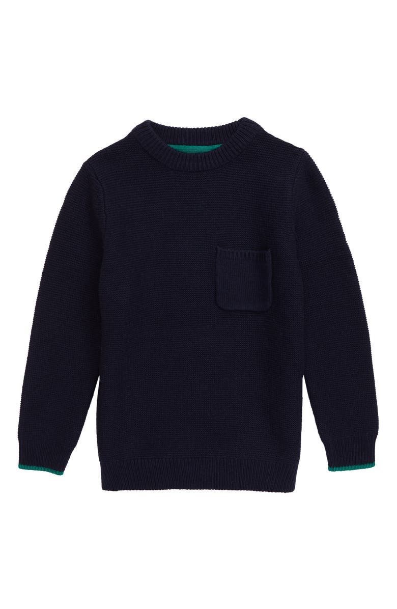 Mini Boden Knit Crewneck Sweater, Main, color,