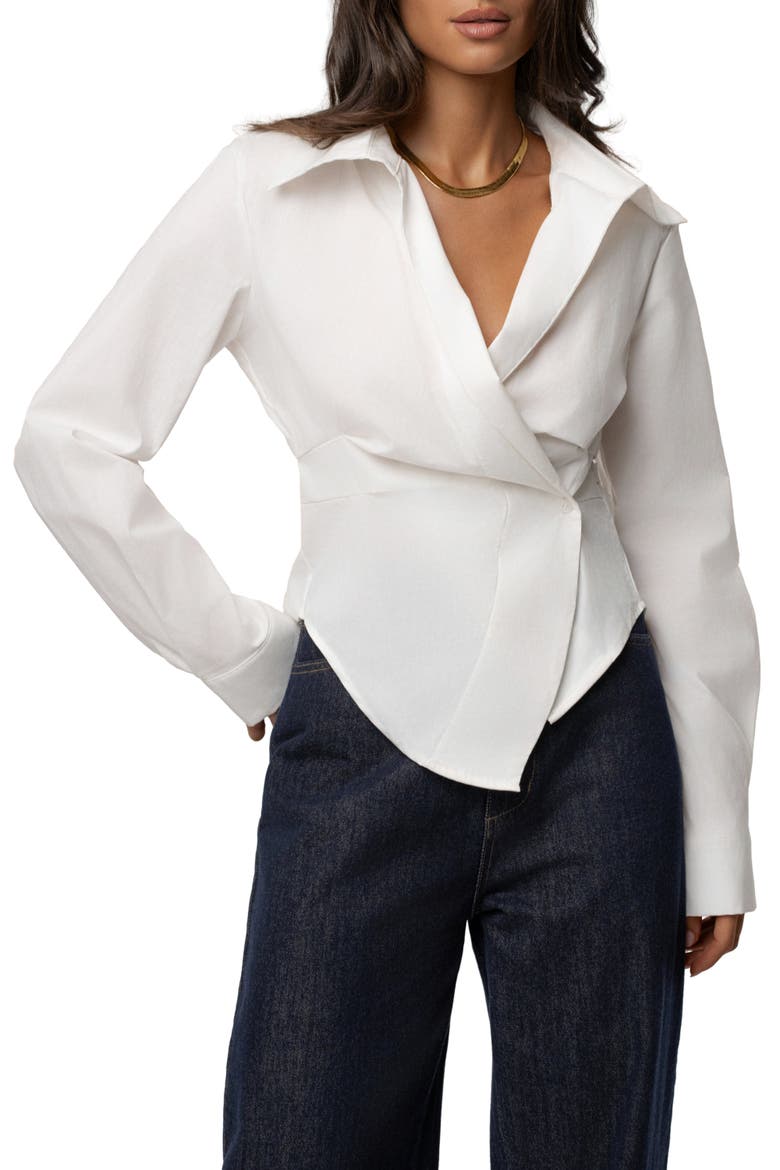 Sculpt And Form Blouse, Alternate, color, Ivory
