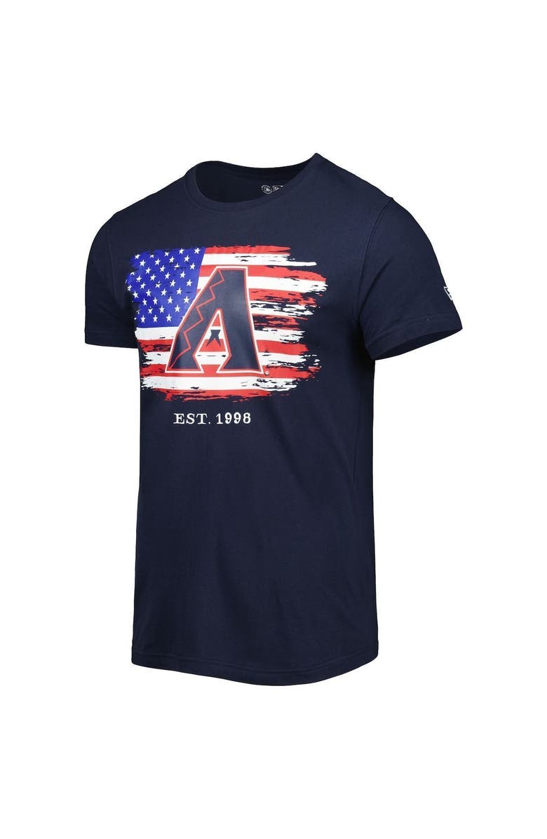 New Era Men's New Era Navy Arizona Diamondbacks 4th of July Jersey T-Shirt, Alternate, color, 