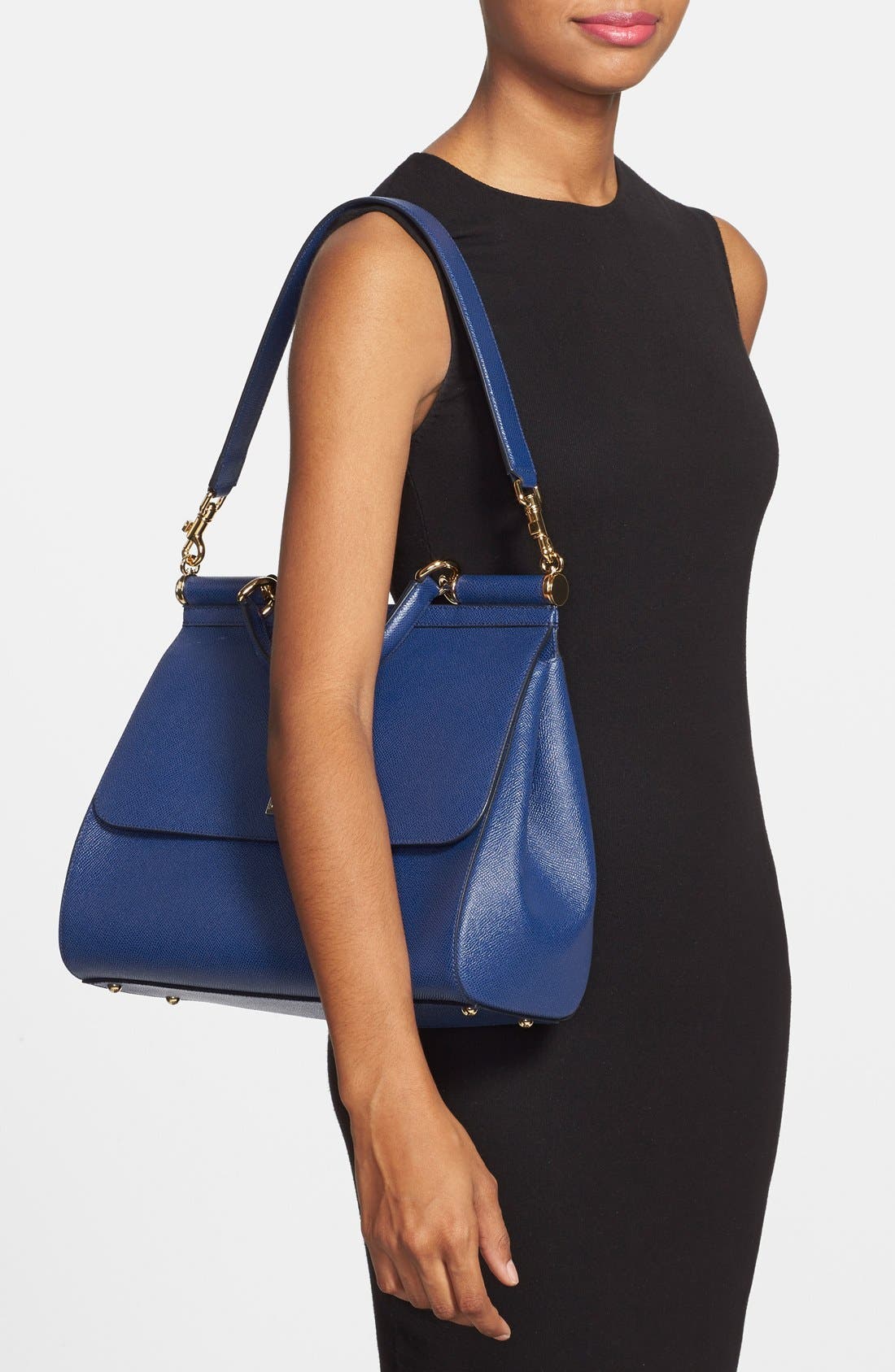 'Miss Sicily' Satchel, Alternate, color, BLU CHINA