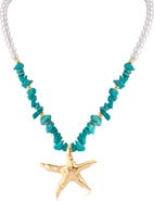 JARDIN Starfish Pendant Necklace