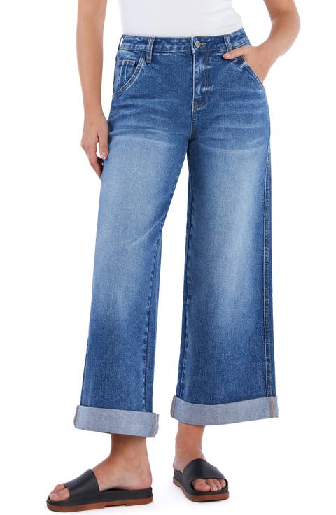 Luna High Waist Wide Leg Jeans