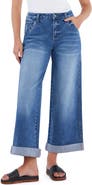 HINT OF BLU Luna High Waist Wide Leg Jeans