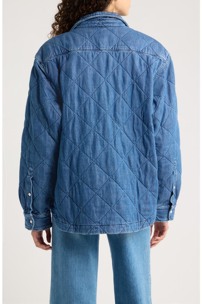 Quilted Denim Jacket, Alternate, color, QUILTED DISTRESSED INDIO