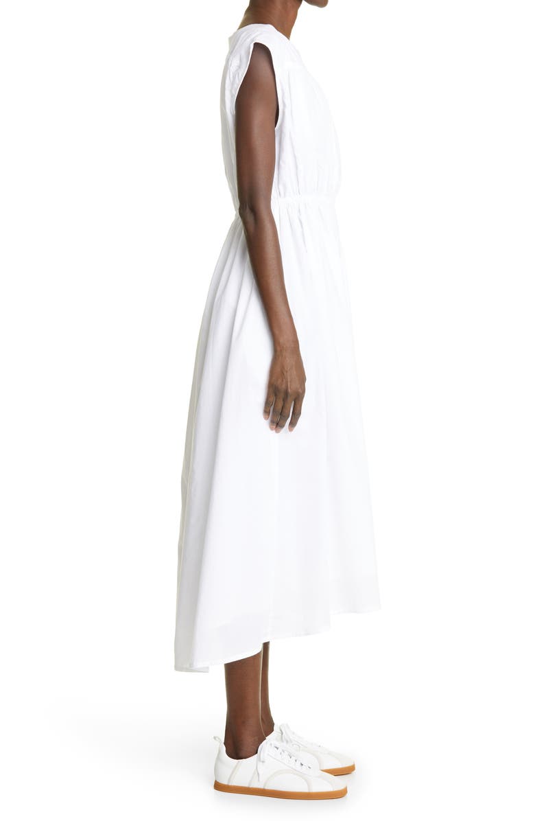 TOTEME Organic Cotton Midi Dress, Alternate, color,