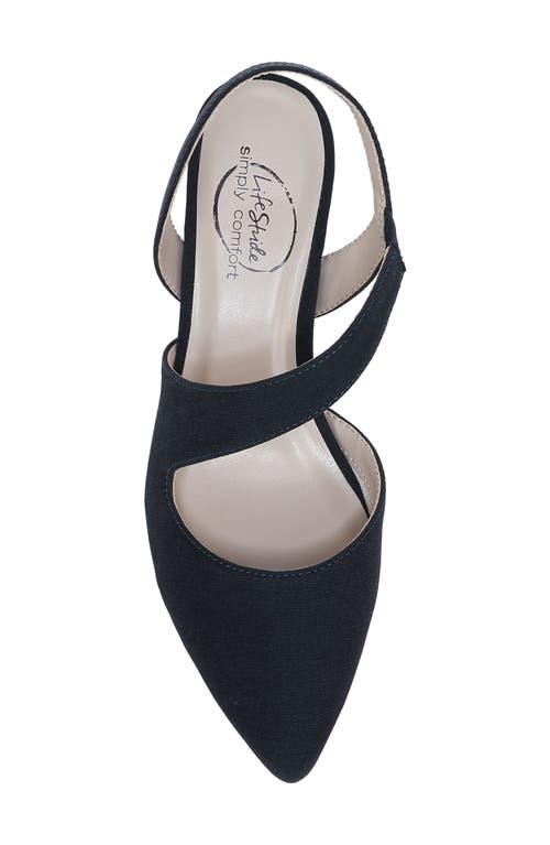 Lifestride Magnetic Pumps In Lux Navy-dm
