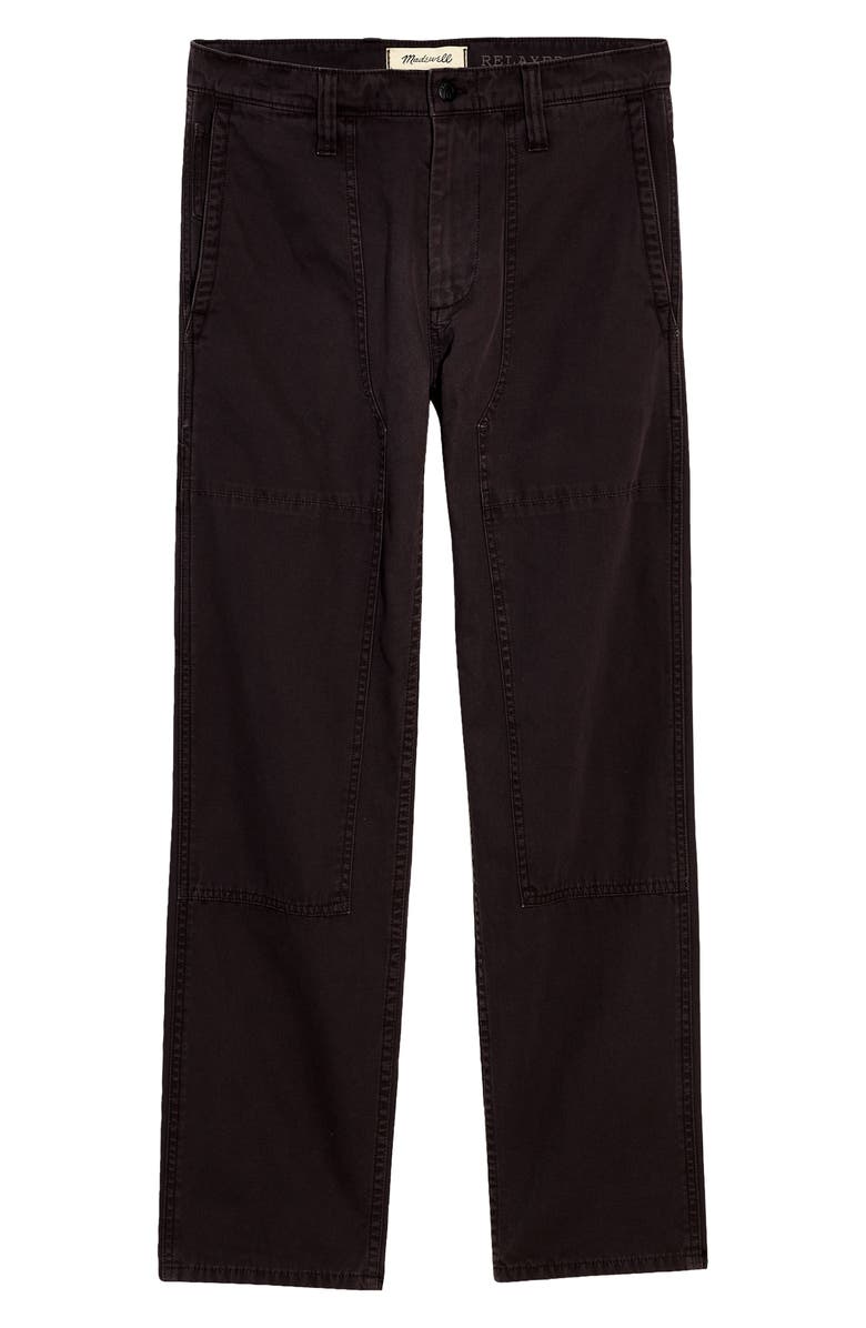 Madewell Relaxed Straight Lightweight Workwear Pants, Alternate, color, 