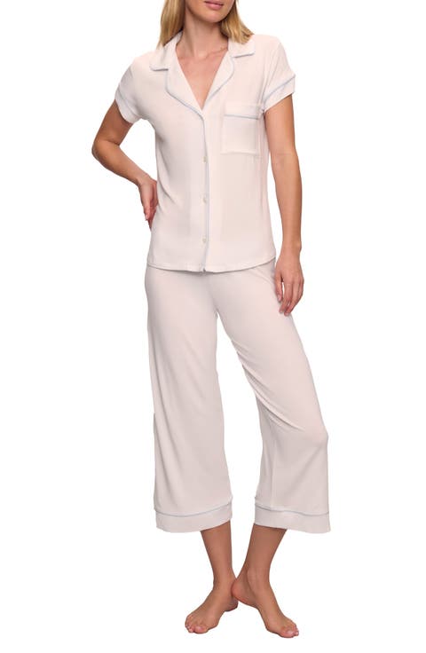 Gisele Short Sleeve Cropped Pajamas