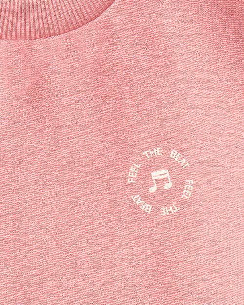 Minimoi 2 Piece Baby And Toddler Stretch Cotton Tee And Shorts Set In Pink