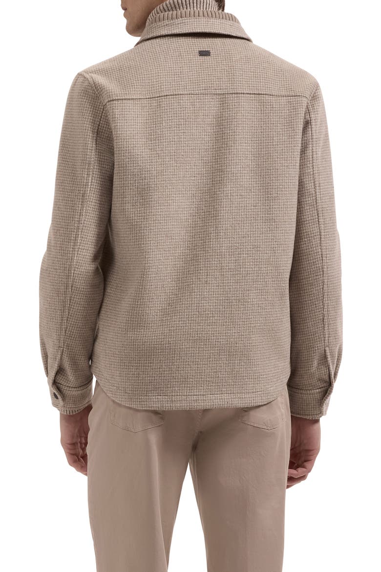 Wool Blend Shirt Jacket, Alternate, color, COBBLESTONE