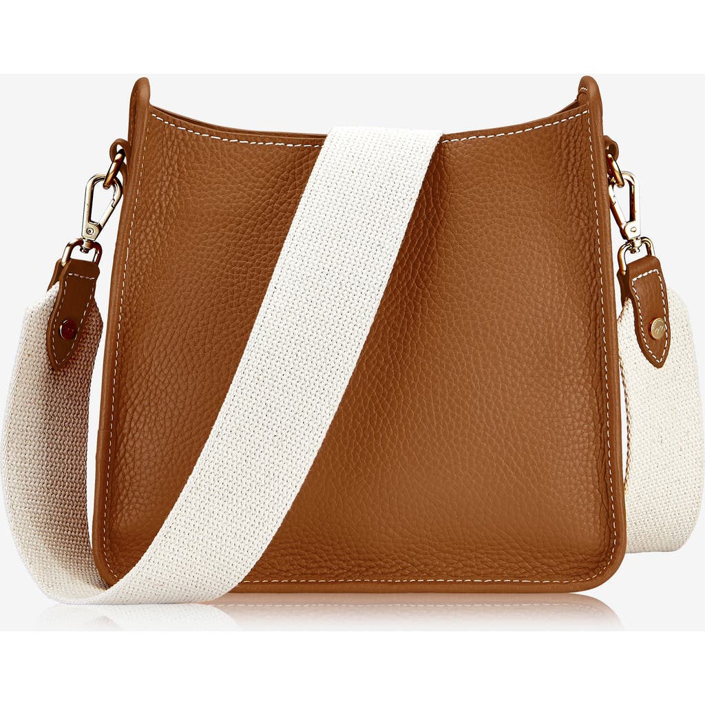 Gigi New York Elle Crossbody In Tan