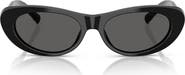Tiffany & Co. 55mm Oval Sunglasses