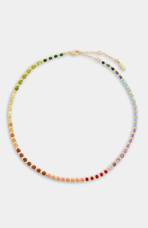 Stella & Dot Kate Gemstone Necklace in Multi at Nordstrom, Size 19
