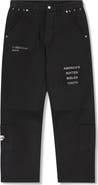 PLEASURES X Zero Skateboards Work Pants