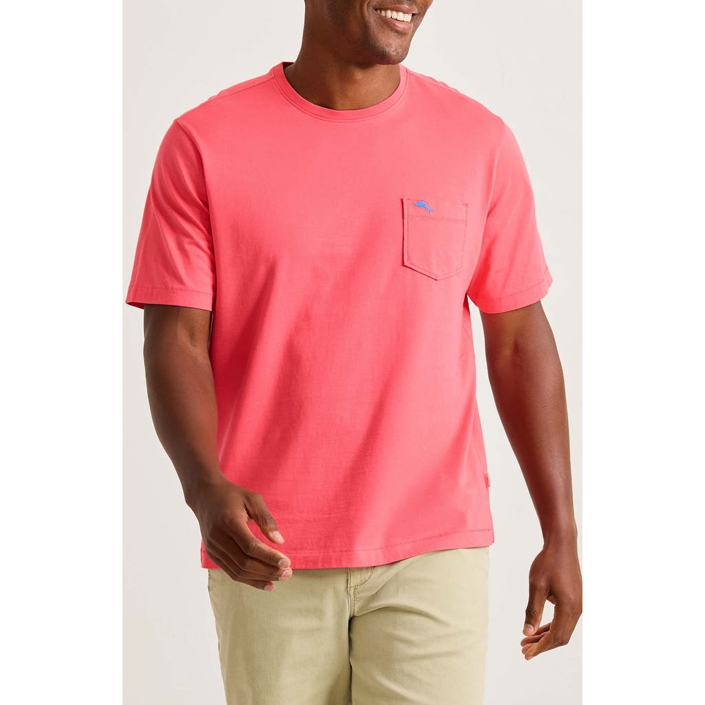 Tommy Bahama 'new Bali Sky' Original Fit Crewneck Pocket T-shirt In Pink