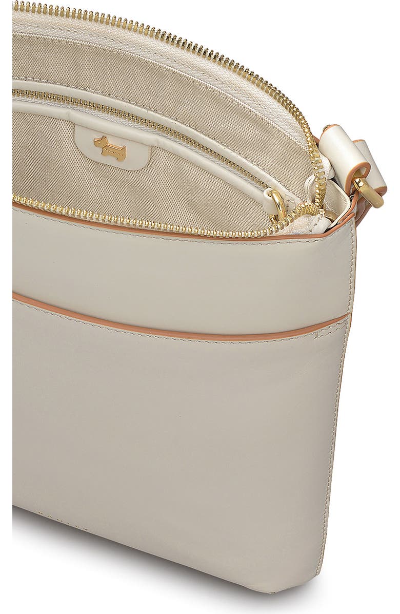 Radley Pockets Medium Top Zip Crossbody Bag, Alternate, color, Chalk