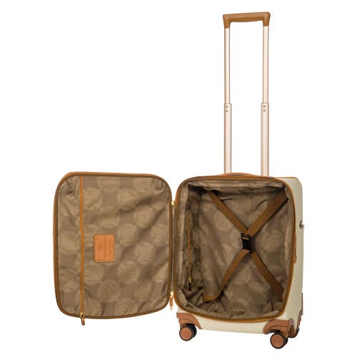Bric's Firenze 21" Carry-on Compound Spinner In White