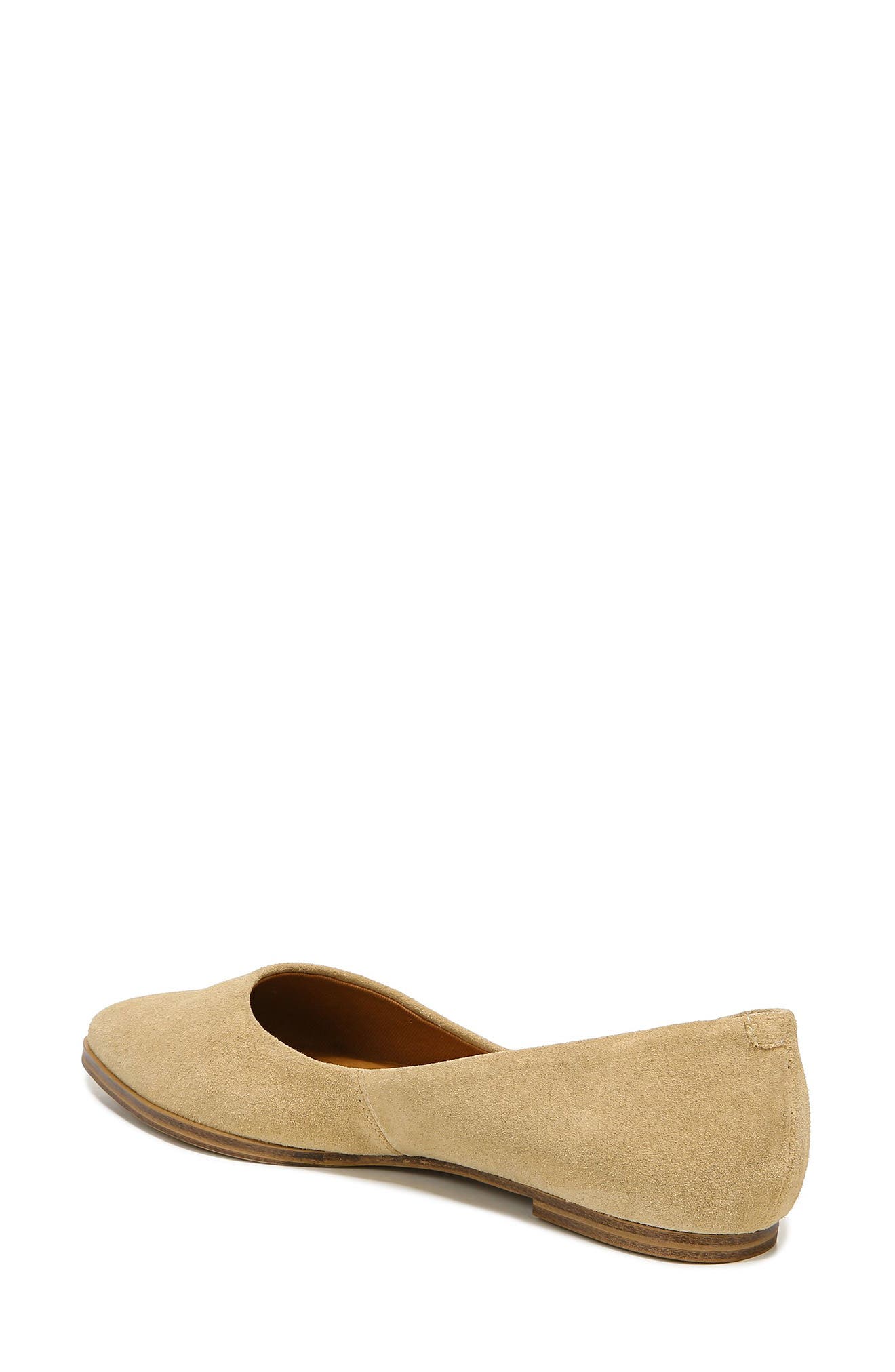 Hill Pointy Toe Flat, Alternate, color, SAND