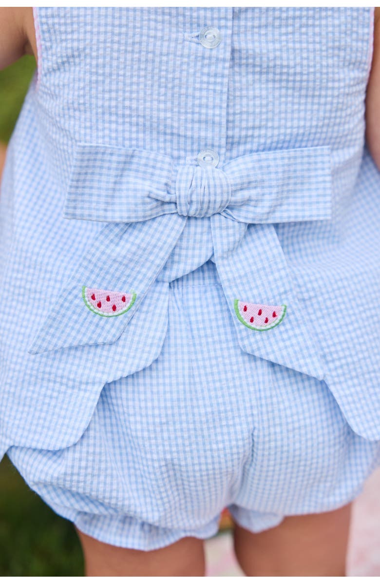 Little English Kids' Bow Back Bloomer Set, Alternate, color, Watermelon