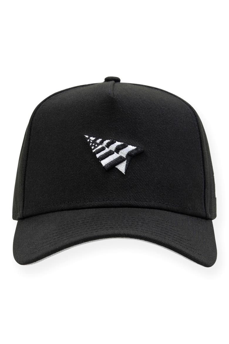 Logo 9FORTY A-Frame Snapback Cap, Alternate, color, BLACK