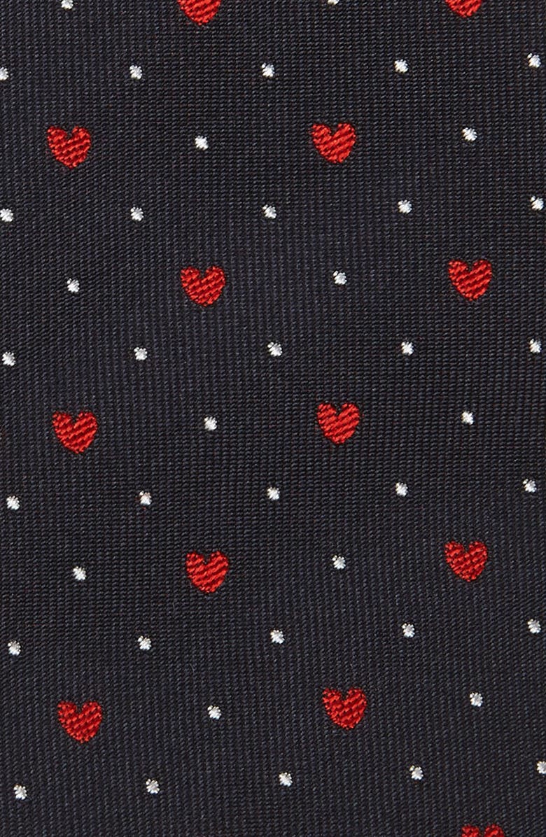 Paul Smith Heart Silk Tie, Alternate, color, 