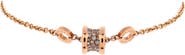 Pre-Owned Bvlgari B.Zero1 Soft Bracelet 18K Rose Gold with Diamonds