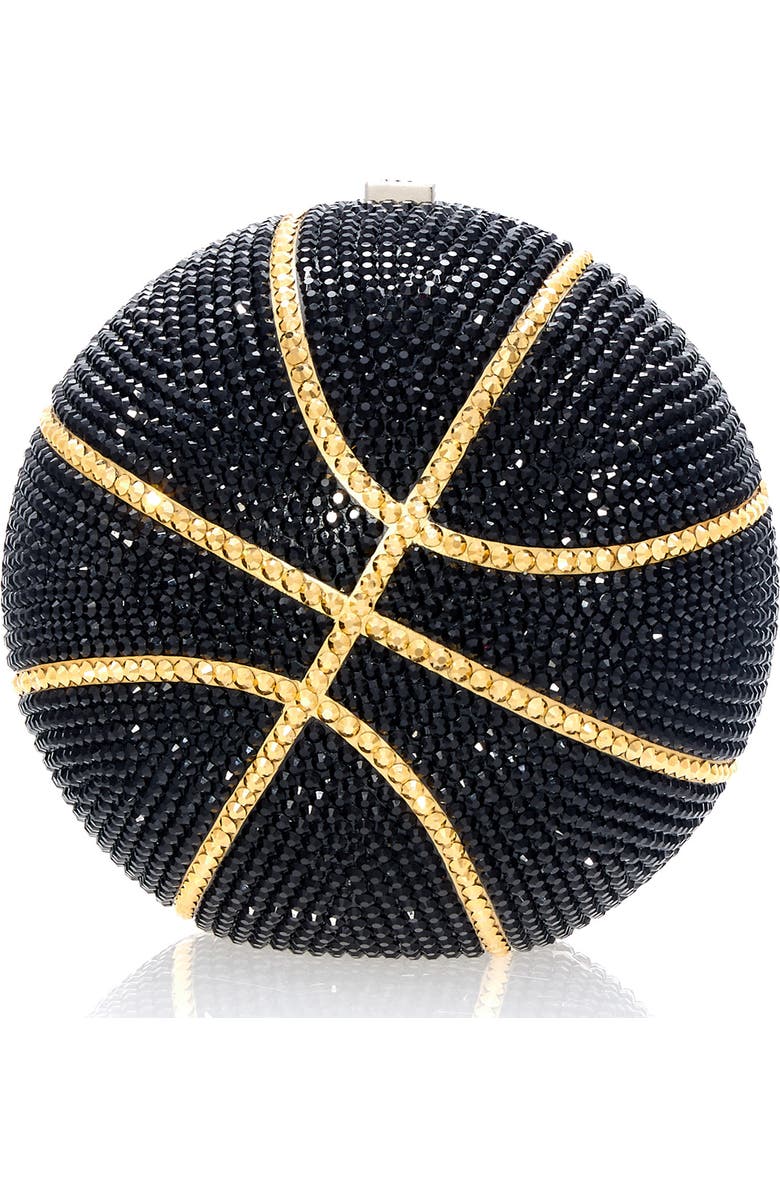 JUDITH LEIBER COUTURE Basketball Clutch, Main, color,