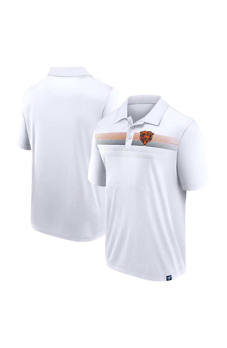 FANATICS Men's Fanatics Branded White Chicago Bears Victory For Us Interlock Polo, Alternate, color, White