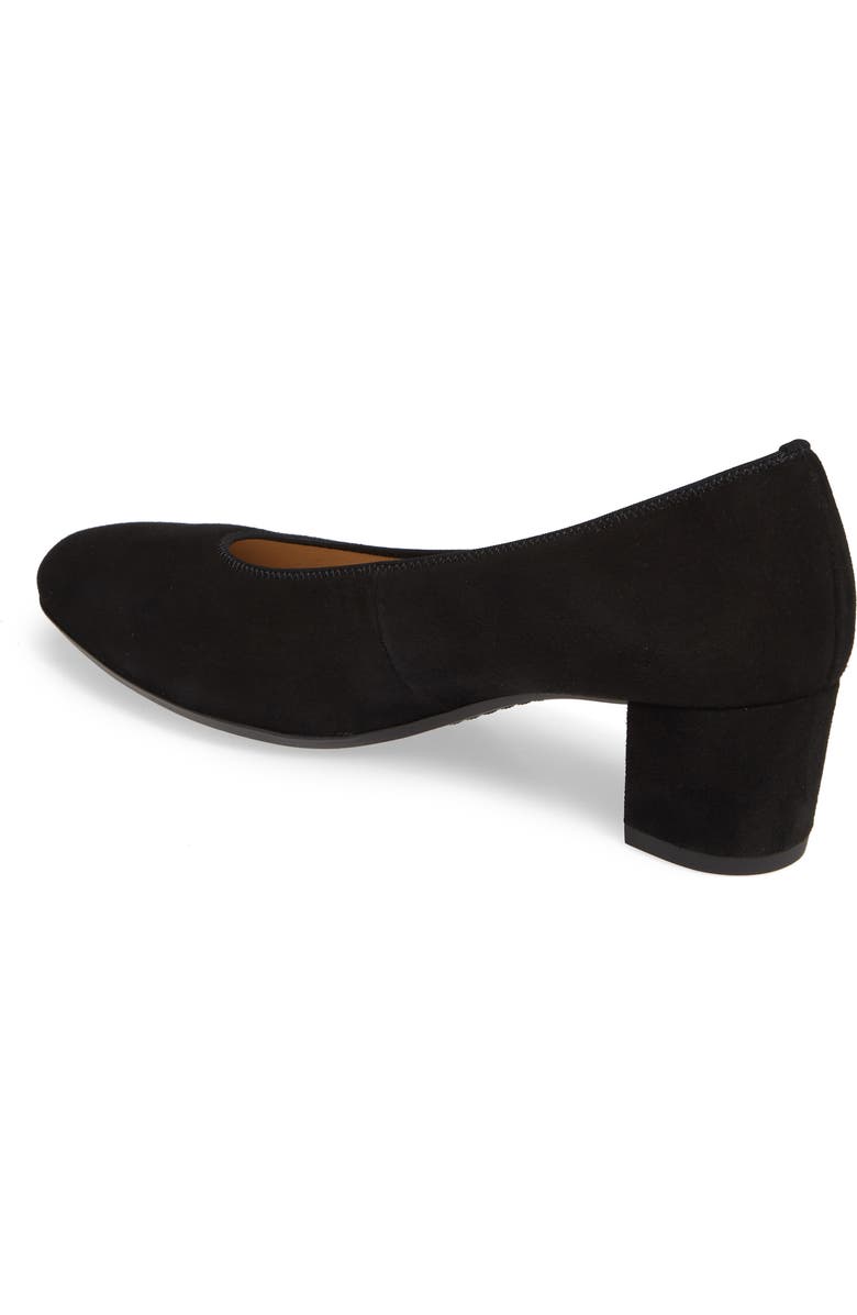 ara Kendall Pump, Alternate, color, Black Suede