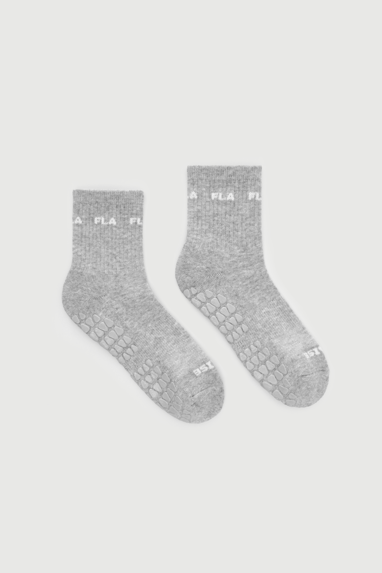 Steel Sport Grip Socks, Main, color, Steel