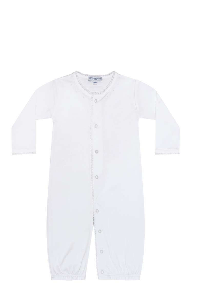 Nellapima White Crochet Converter Gown - Baby, Alternate, color, White