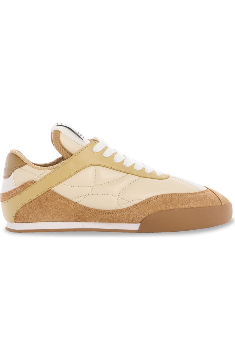 Chloé Kick Low Top Sneaker, Alternate, color, Light Ochre