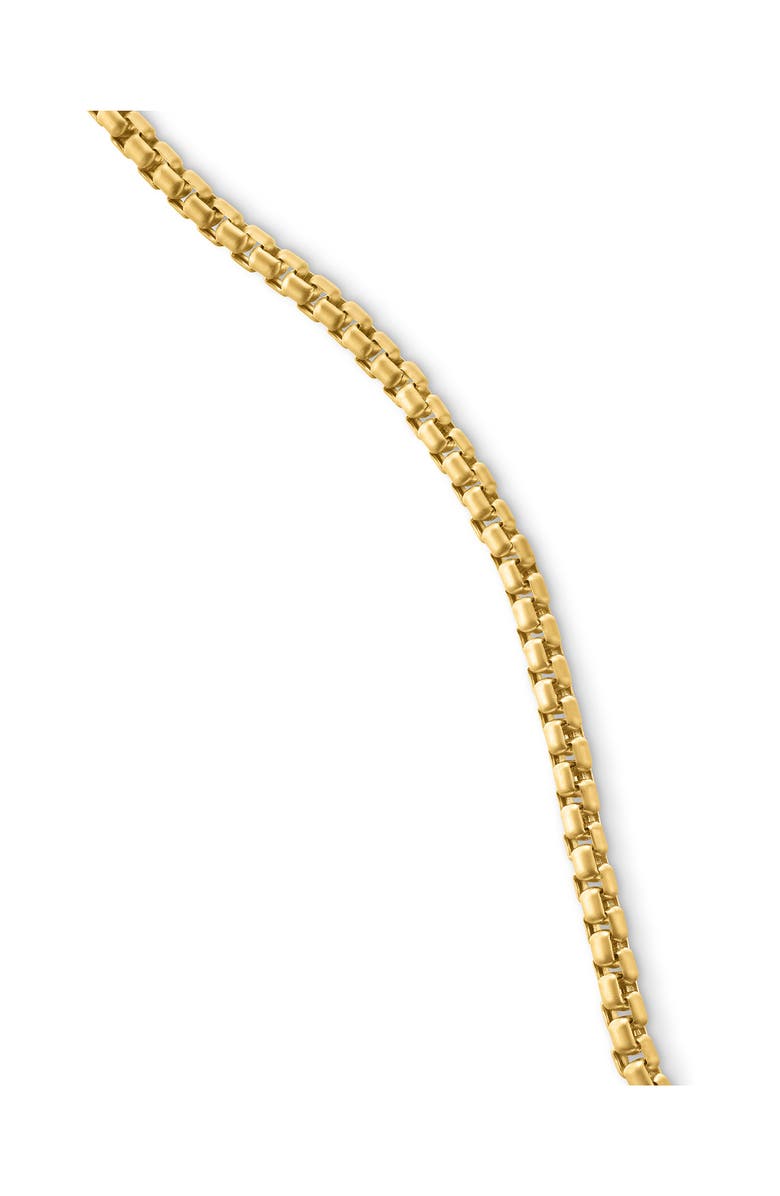 David Yurman Box Chain Necklace in 18K Yellow Gold, Alternate, color, Gold