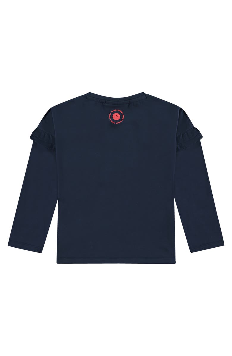 Stains and Stories by Babyface Disco Fever Long Sleeve Sweatshirt, Alternate, color, Indigo