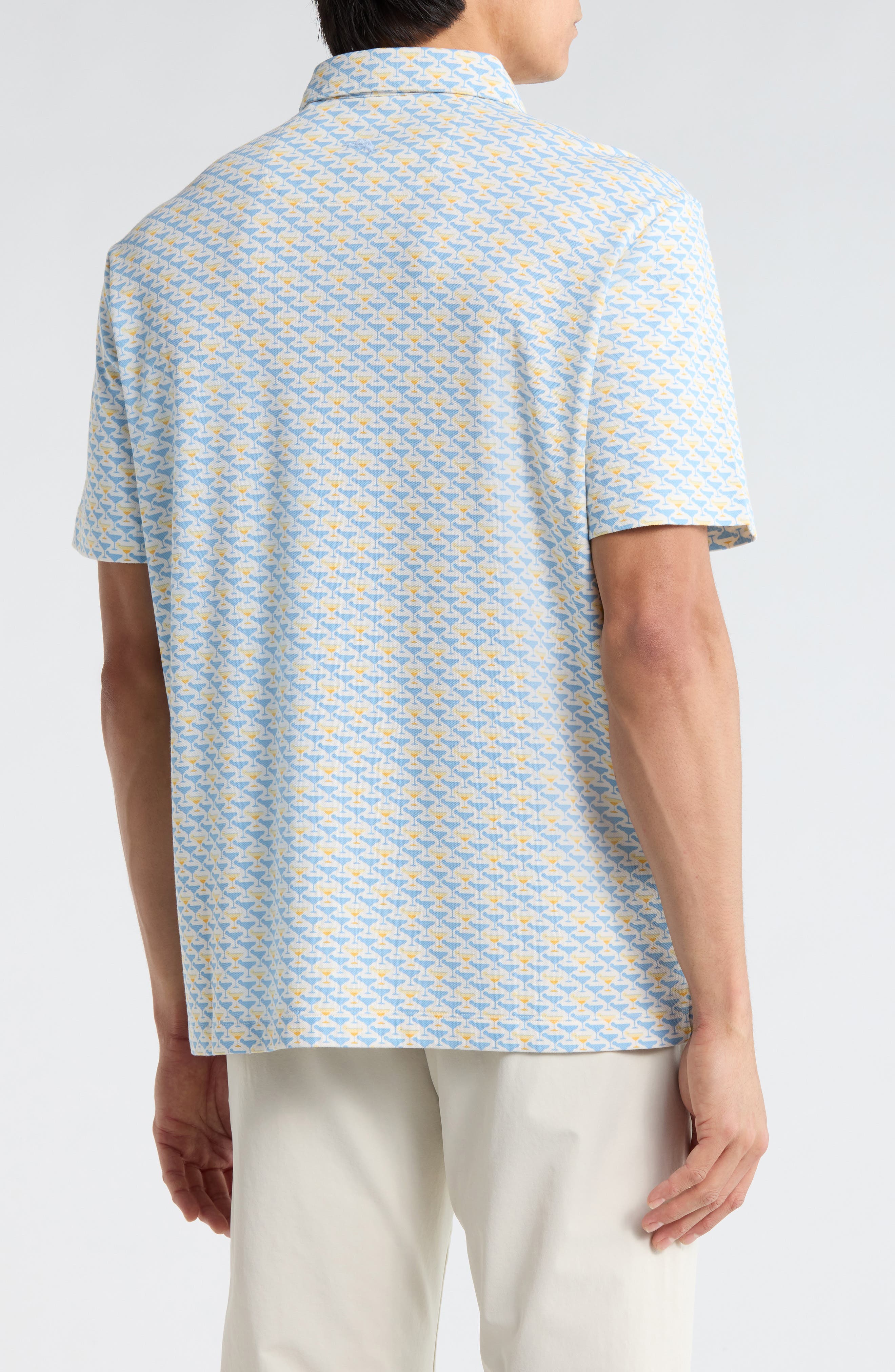 Citrus Martini Cotton Blend Polo - image 2
