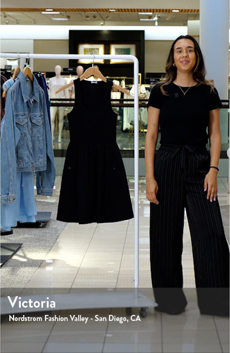 Tottenham Mixed Media Minidress, sales video thumbnail