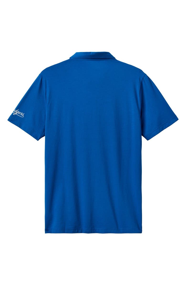 TravisMathew Men's TravisMathew Royal Los Angeles Dodgers The Heater Polo, Alternate, color, 