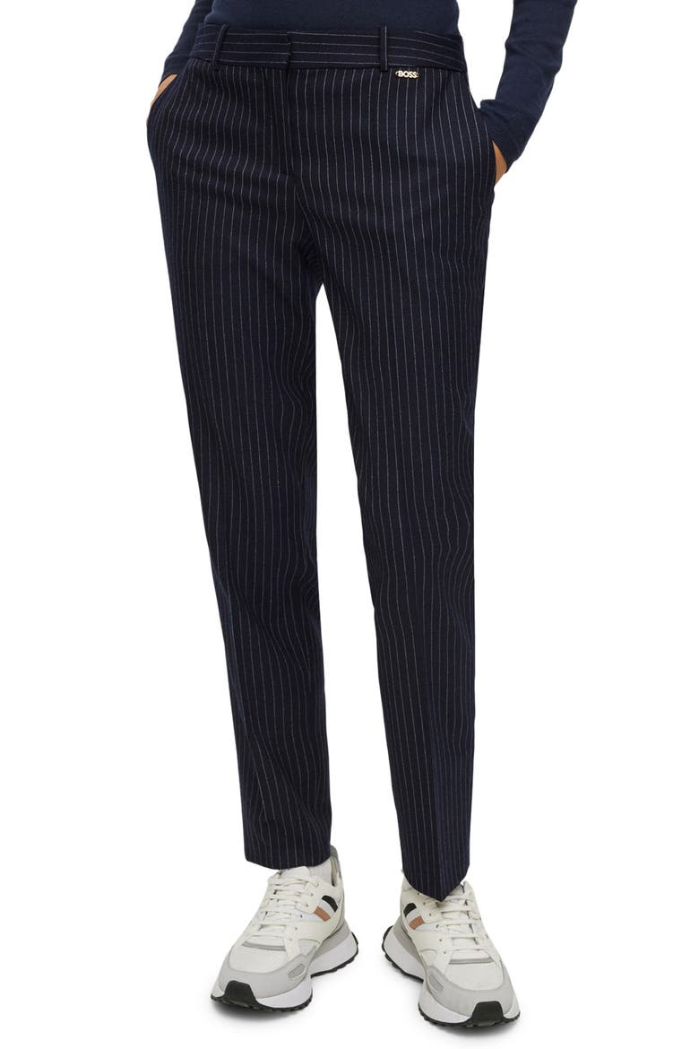 Tiluna Slim Suit Trousers, Main, color, MIDNIGHT FANTASY