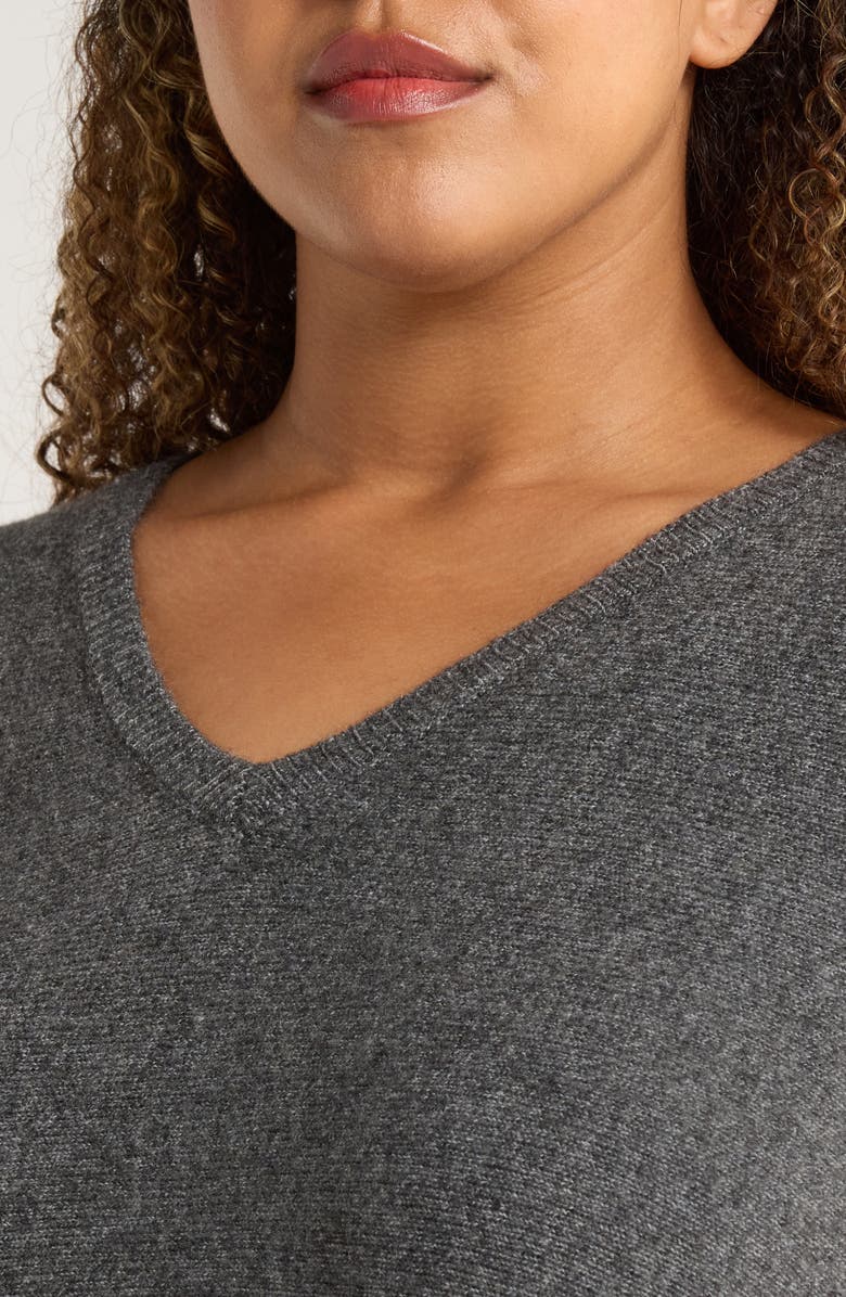 Vince Camuto Dolman Sleeve Sweater, Alternate, color, Medium Heather Grey