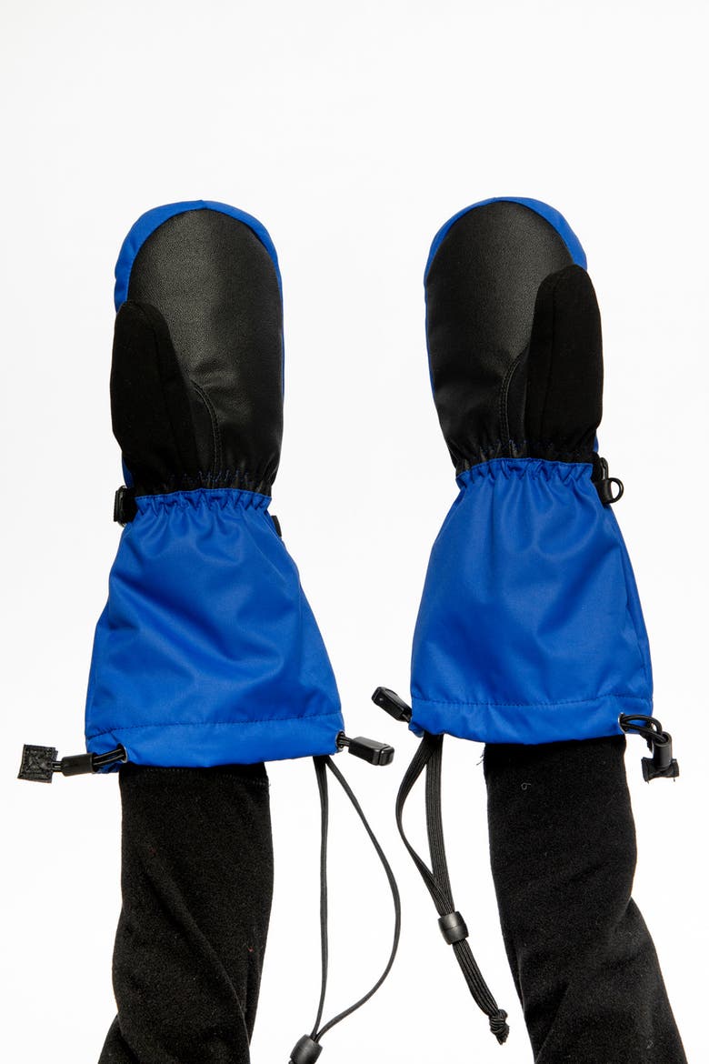 Boy Waterproof Teknik Cordura Winter Mittens, Alternate, color, Royal Blue