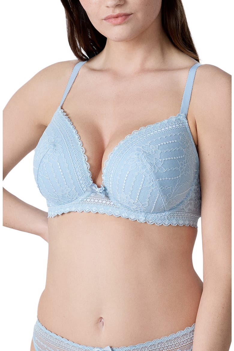 Panama Underwire Contour Bra, Main, color, LIGHT BLUE