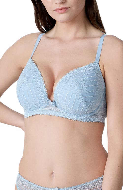 Etam Panama Underwire Contour Bra In Blue