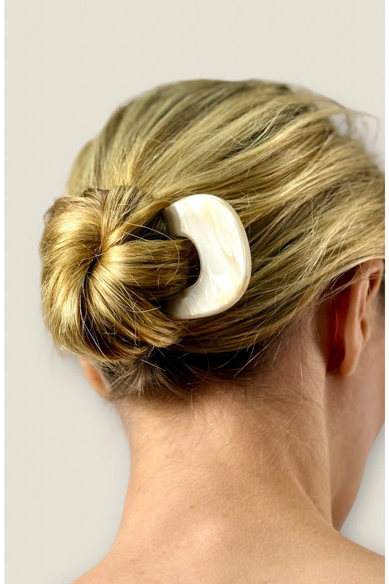 Jada Large Chignon Stick, Alternate, color, MARBLE
