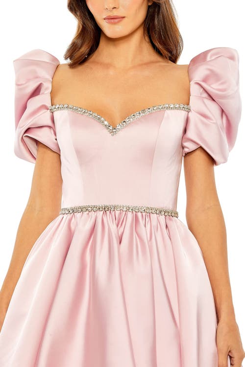 Mac Duggal Cocktail Dress In Blush