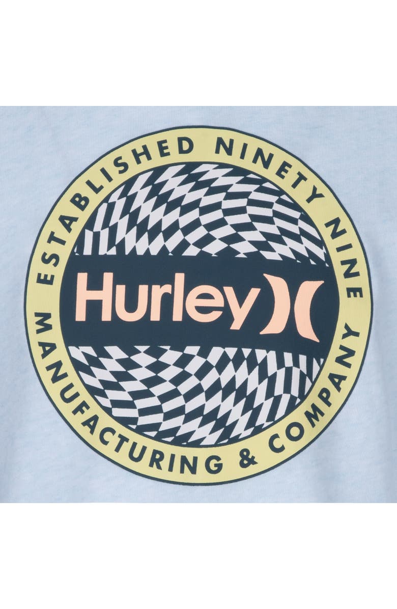Hurley Vortex Check Graphic T-Shirt, Alternate, color, 
