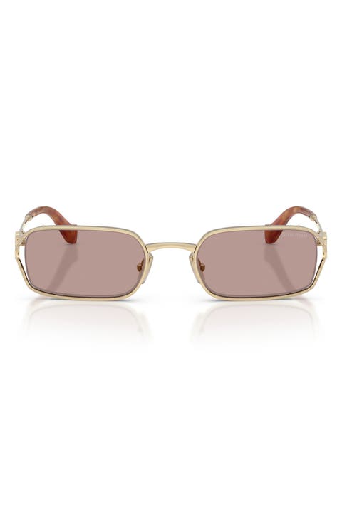52mm Rectangular Sunglasses