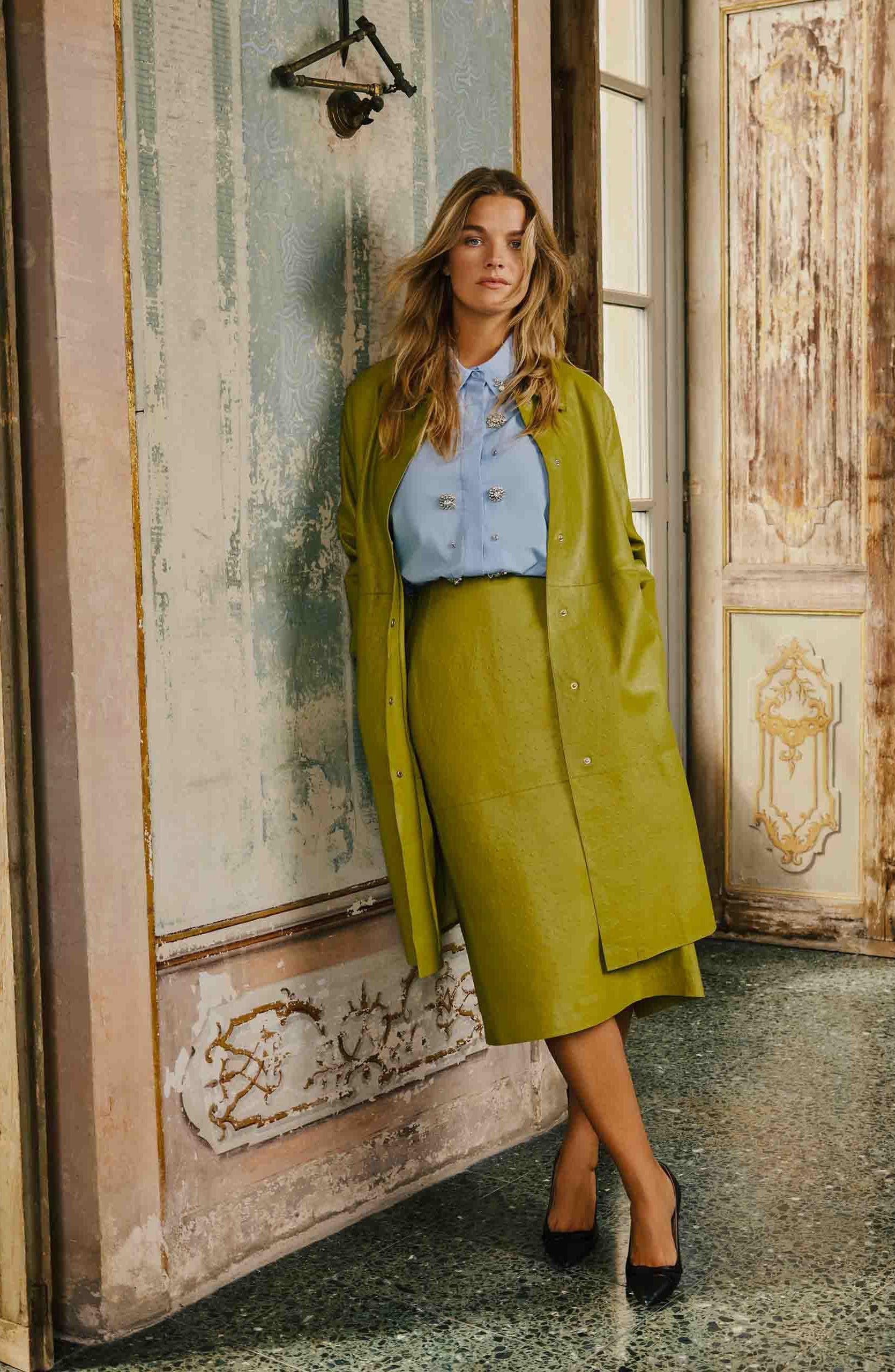 Embellished Cotton Button-Up Shirt - image 2