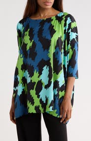 Diane von Furstenberg Diane Silk Blend Tunic Top