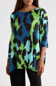 Diane von Furstenberg Diane Silk Blend Tunic Top